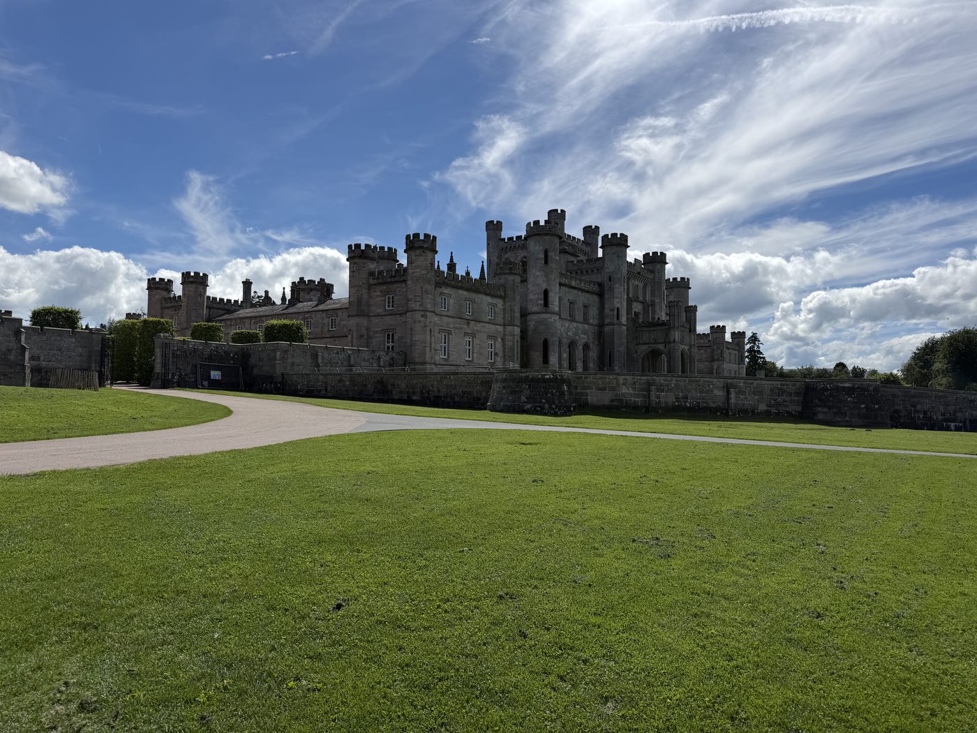 Lowther Castle and gardens